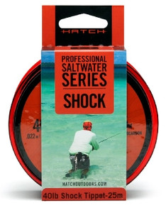 Hatch Outdoors Saltwater Shock Tippet in Clear